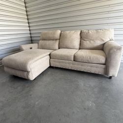 Power Reclining 2-Piece Sectional Sofa Couch 