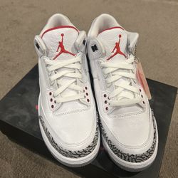 Jordan 3 White Cement (2011) DEADSTOCK SIZE 9