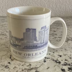 Starbucks Collectible New Orleans Louisiana Coffee Mug Cup Architecture Series