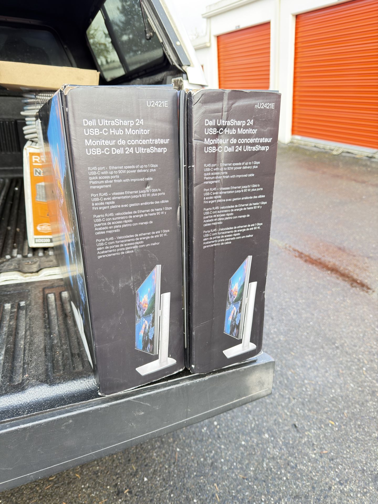 Dell Docking Station W/keyboard& Mouse And 2 Monitors 