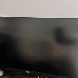 Monitor & Keyboard With Mouse