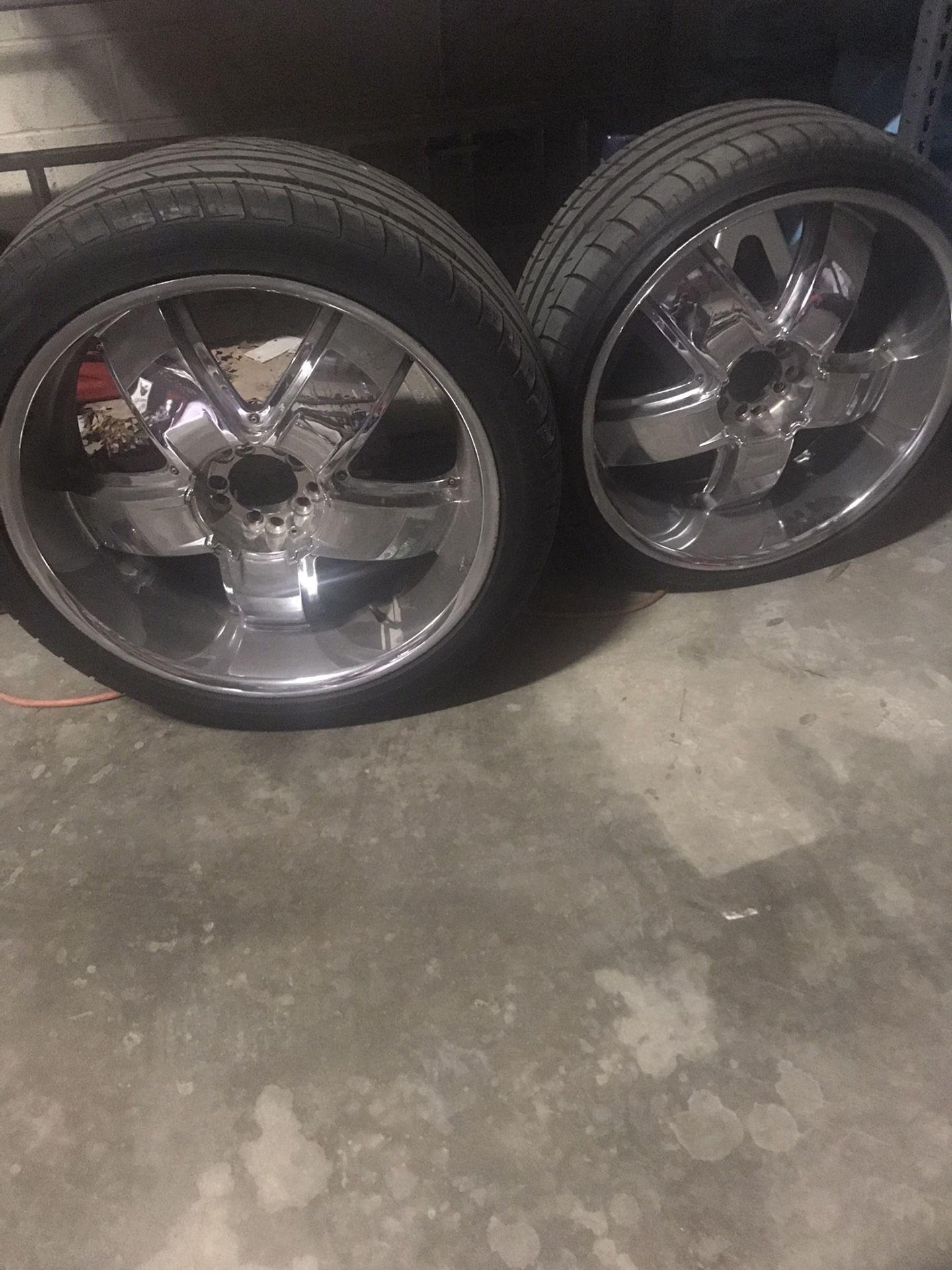 Rims offset 22” 400 all gud tires