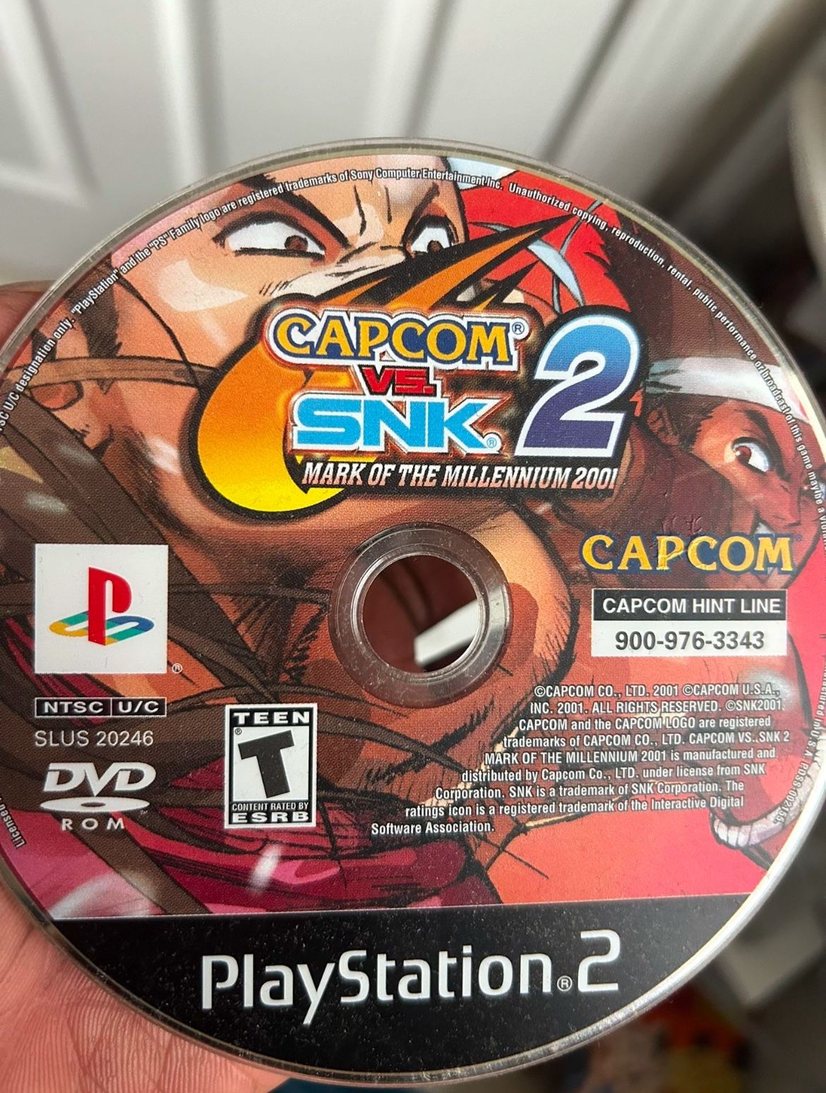 Capcom Vs Snk 2 Ps2 Game
