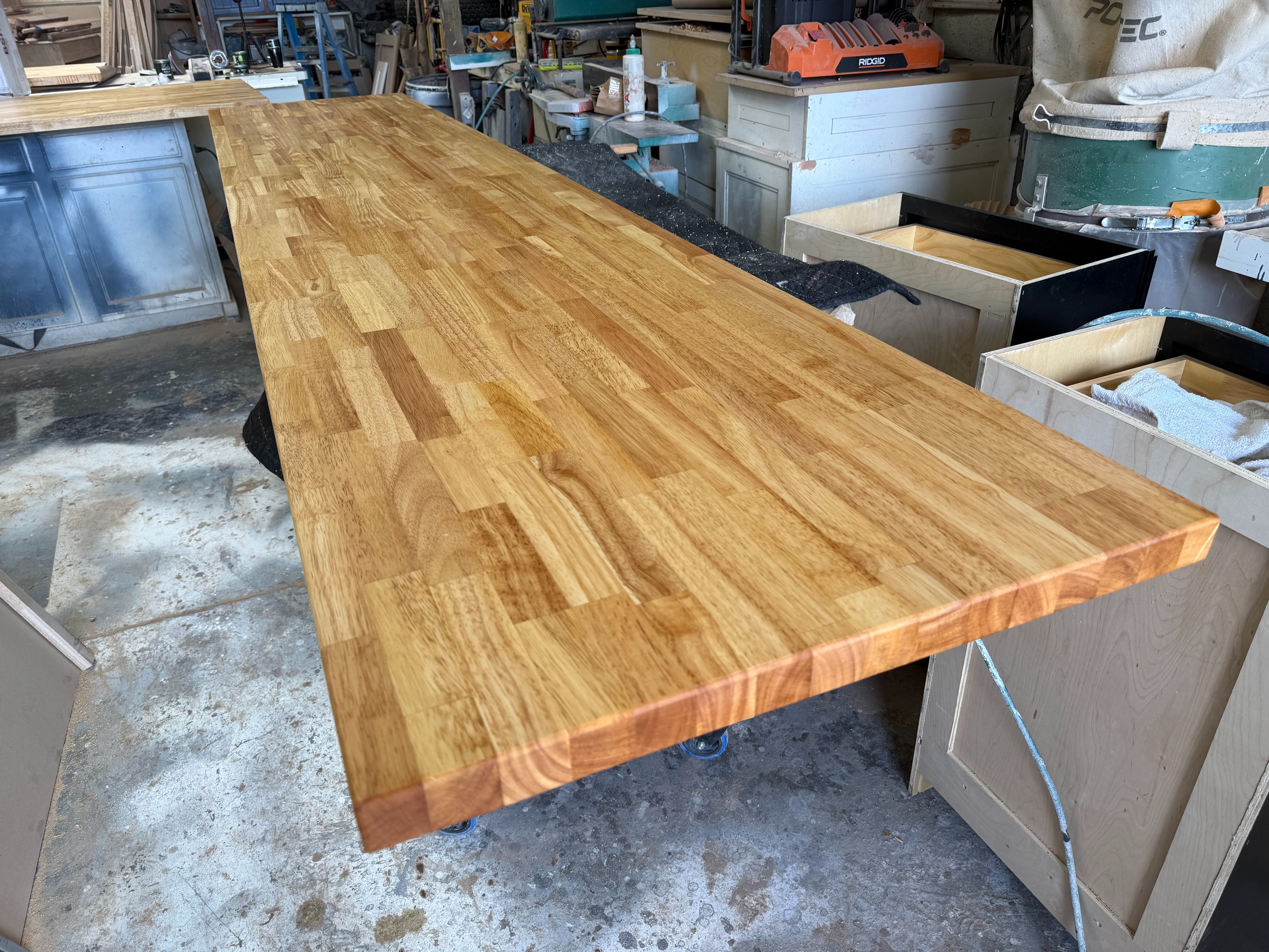 Butcher Block Kitchen Countertrop
