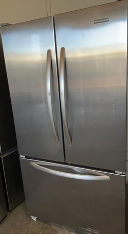 Kitchen Aid French Door Stainless Steel Fridge
