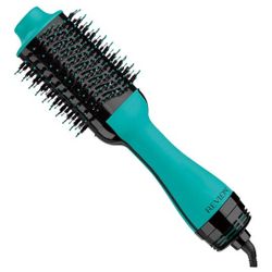 REVLON One Step Hair Dryer And Volumizer Hot Air Brush, Turquoise Volumizer, 1 Count