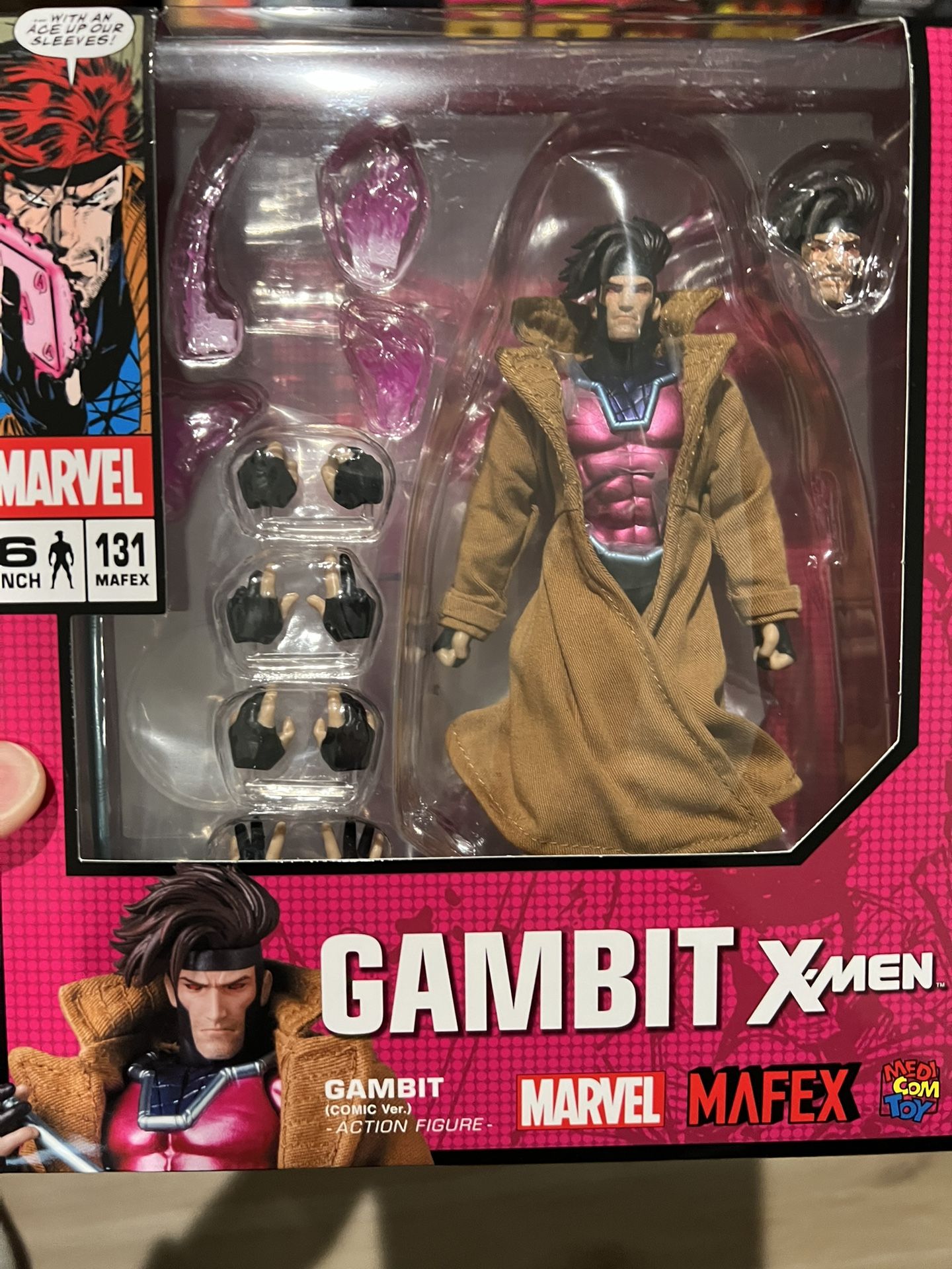 Medicom MAFEX No.131 X-men GAMBIT Gambit COMIC Ver.