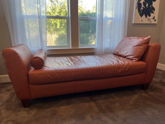 Macy’s Leather Couch