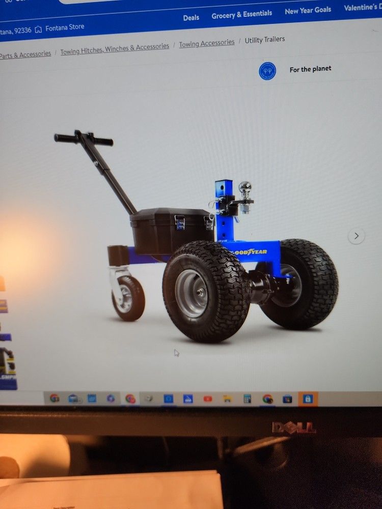 GOODYEAR ADVANCED ELECTRIC TRAILER DOLLY - 3600LBS MAX TRAILER WEIGHT