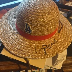 Ishowspeed Signed One Piece Dodgers Hat