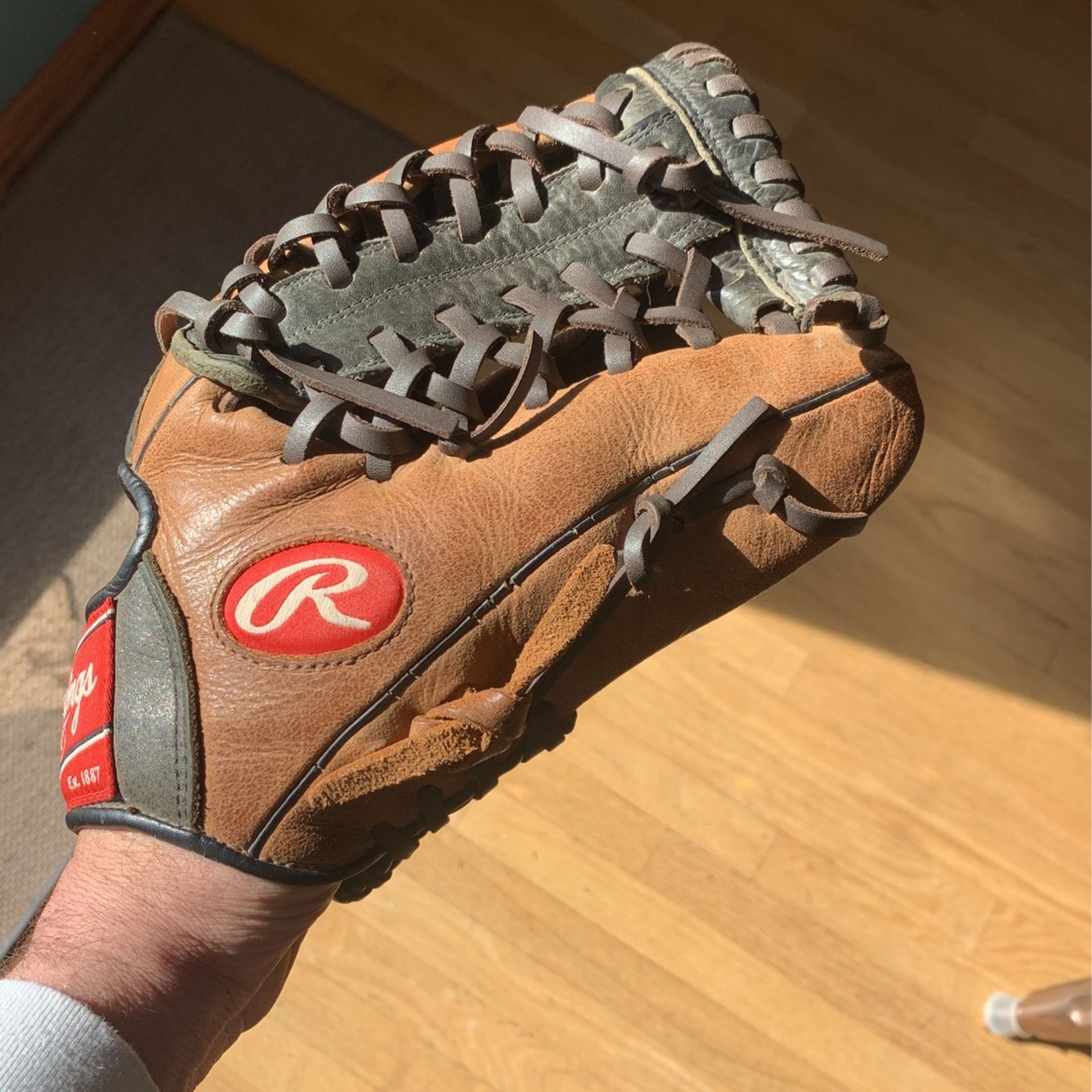 Rawlings Premium Series 12” Baseball Softball Glove Mitt Broken in 