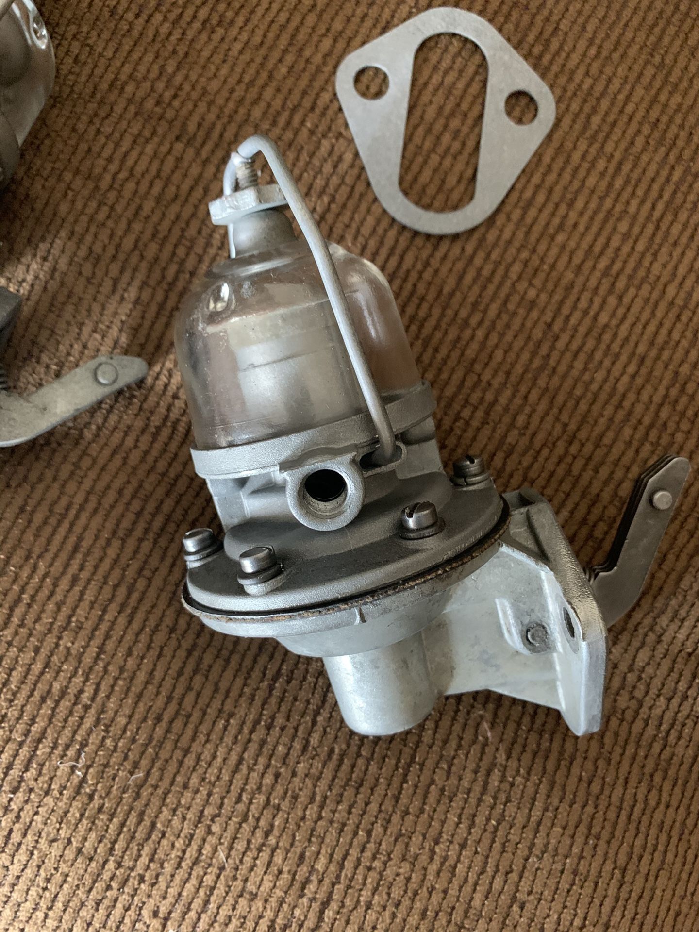 1- AC Delco Original Glass Bowl Fuel Pumps Freshly Rebuilt Inline 216/235 Chevrolet Engine Please Read Description