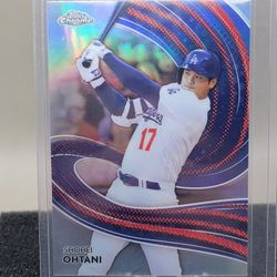 2024 Topps Chrome- Shohei Ohtani Strokes Refractor