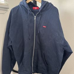 Supreme Mini Box Logo Zip Hoodie
