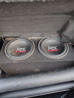 12in Mtx subs and amp Bestoffer or trade