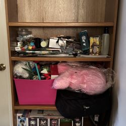 Brown Shelf Bookcase