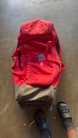 CA Angels Evoshield catchers bag