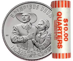 2026-D US Quarter Roll 1(contact info removed) Semiquincentennial Mayflower BU Uncir $10 Face