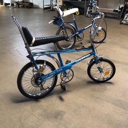 2 Vintage Raleigh Chopper Bicycles