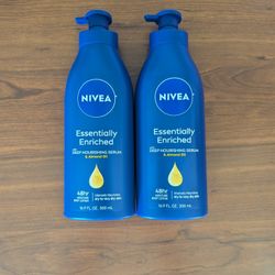 Nivea Essentially Enriched Lotion x2