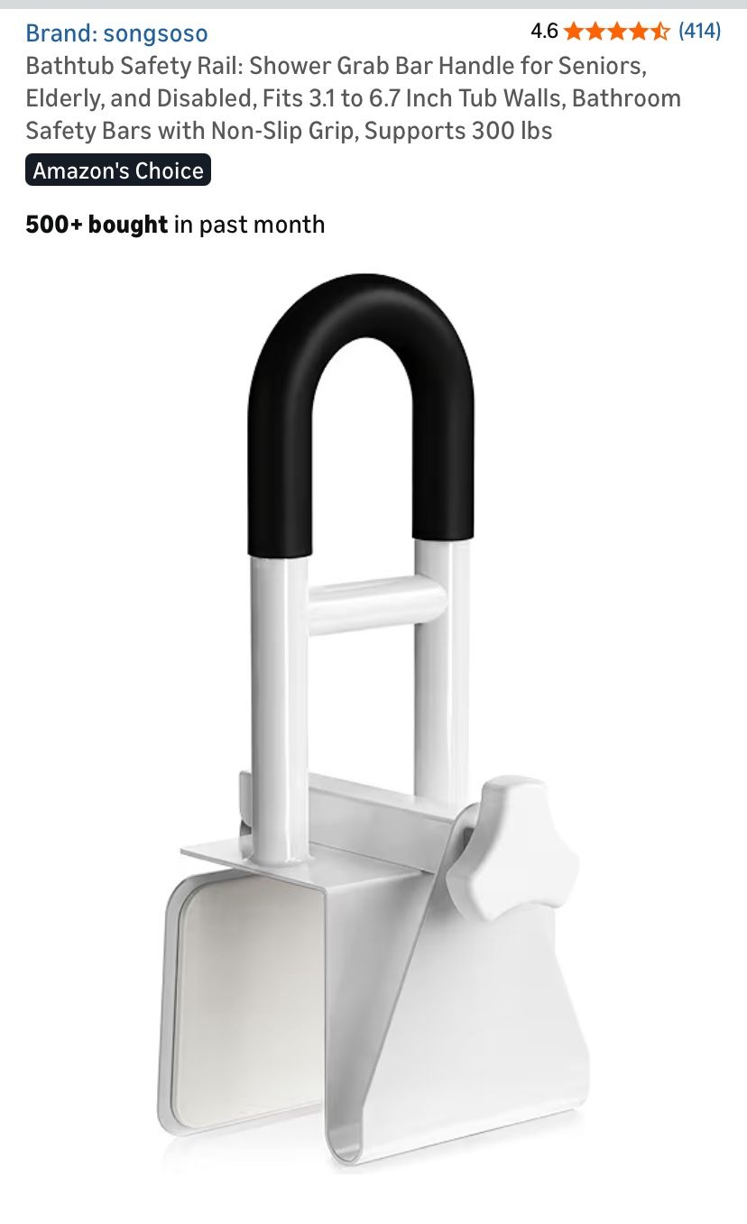 Railing bathtub adjustable surgery recovery