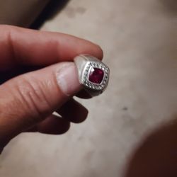 925 Ruby Ring