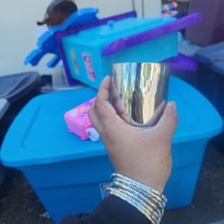 Silver Candle Holders 