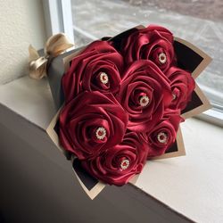 7 Count Ribbon Flowers