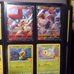 100+ pokemon Cards With Binder