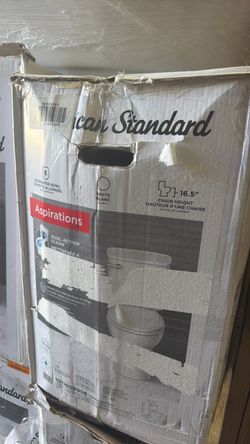 aspiration toilet brand new american standard elongated $175 ea