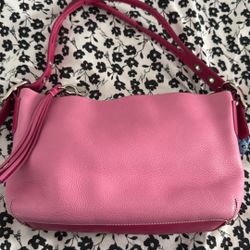 Beautiful Pink Coach Bag 