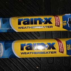 New Rain X Windsheild Wiper Blades - Sold As Pair 