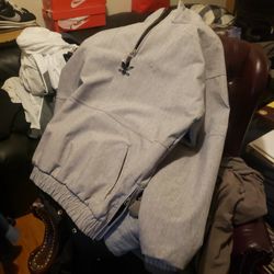 Men Adidas Pullover Jacket SMALL