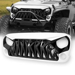 Parrilla Frontal Para Jeep Wrangler 