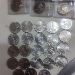 Proof Quarters From 70's,80's,90's, And Women, National Park, And States