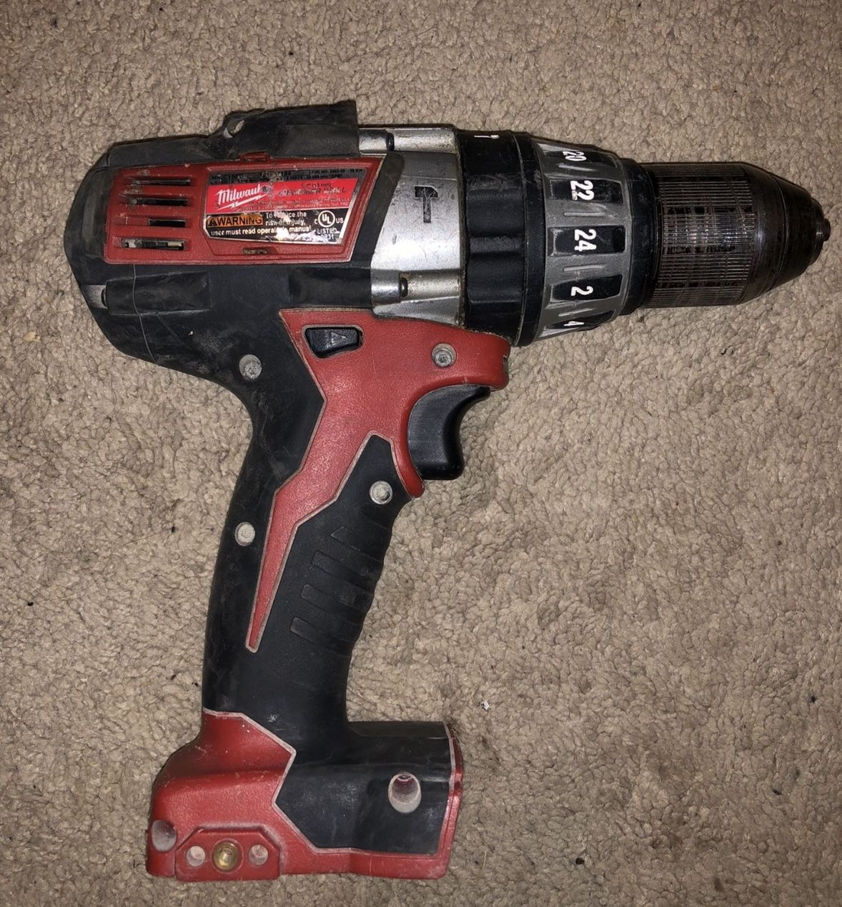 Milwaukee M18 1/2 Inch Drill driver