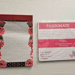 Thirty One Brand Mousepad And Notebook