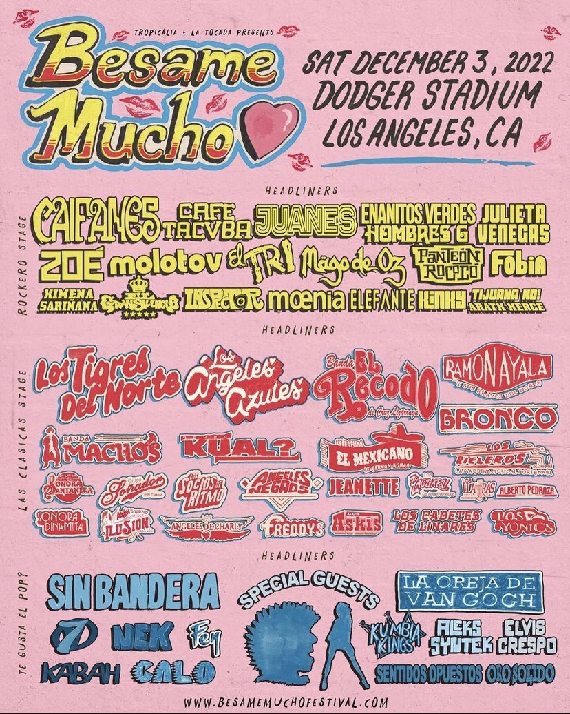 Bésame Mucho Tickets