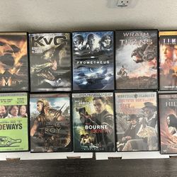 DVD's - $ 4 - Each