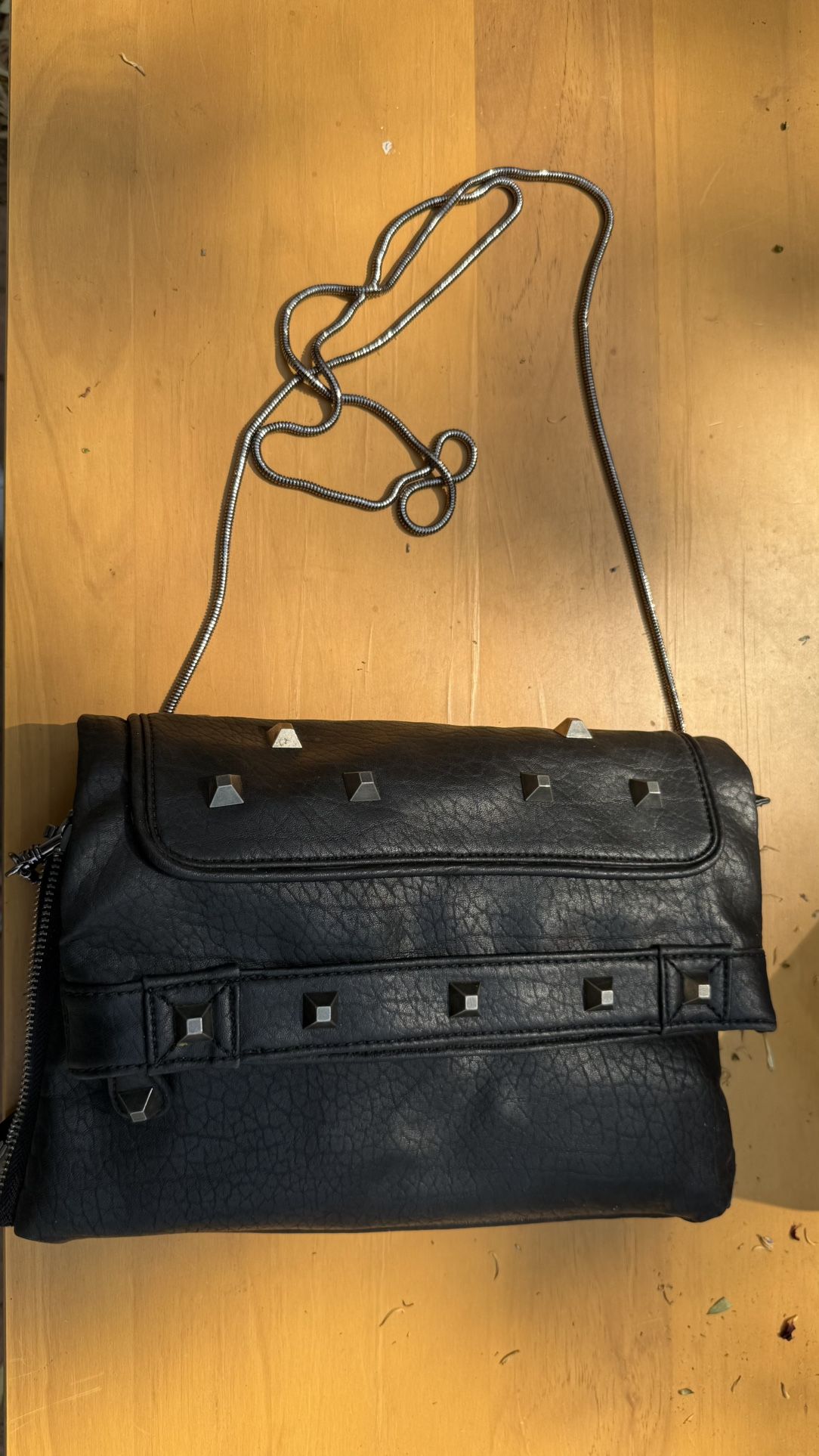 Leather Studded Purse