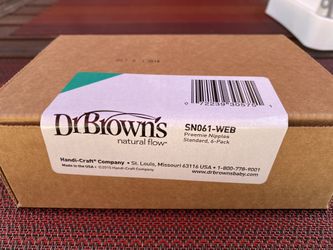 Dr Brown’s Natural Flow Baby Bottle Preemie Nipples
