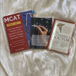 Premed MCAT medical school book bundle