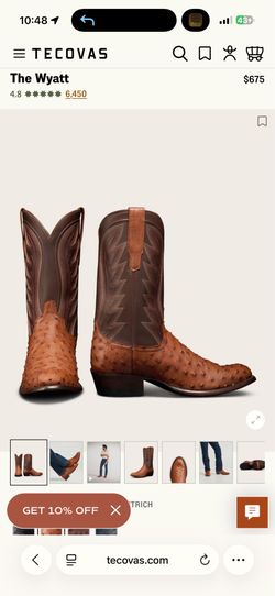 Mens tecovas