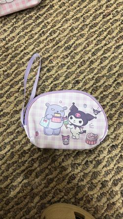 Kuromi Sanrio Wristlet Pouch