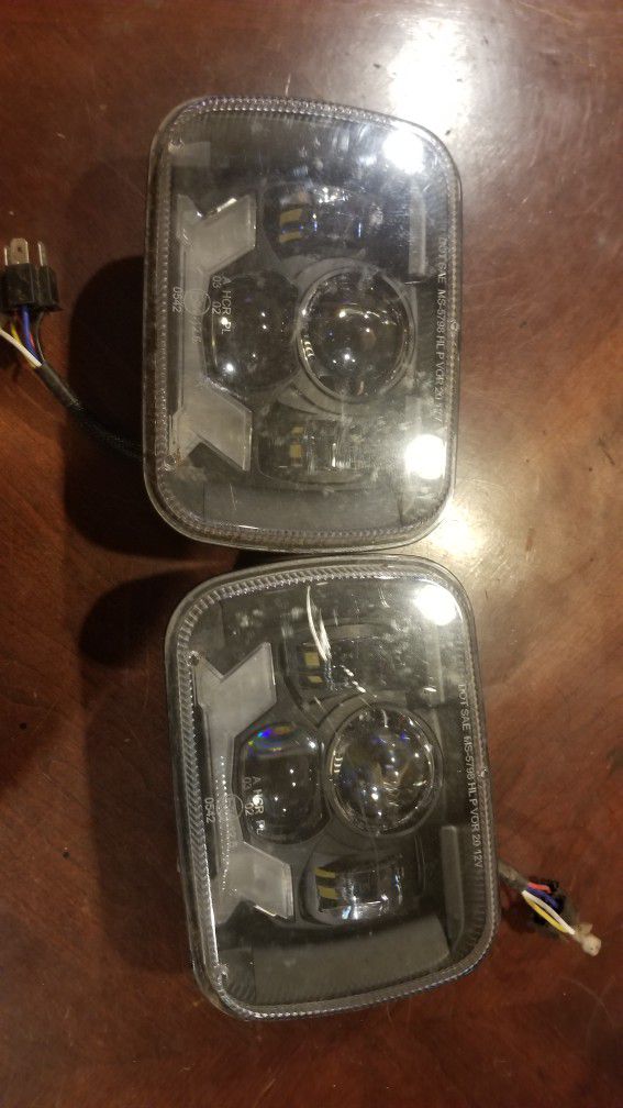 Dodge D150 Led Headlights(fit Other Models As Well)