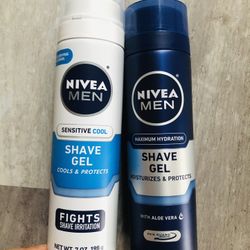 Nivea Shaving Gel ~ Both for $10