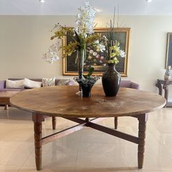 Classic dining table Big Round 78inch