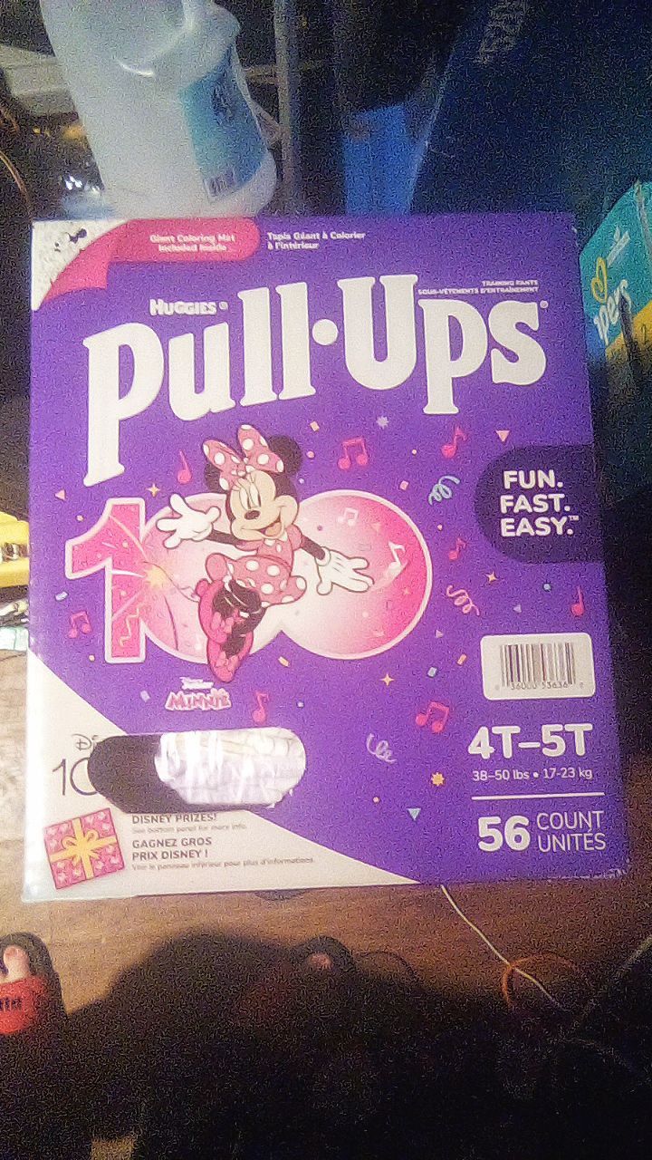 Huggies Pull-Ups; 56ct; 4T-5T; Girls
