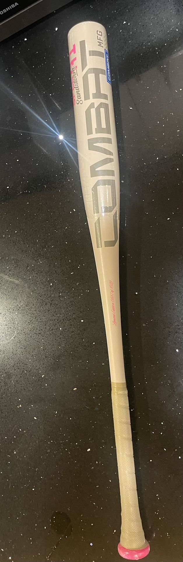 Combat 33 30 MFG Spec A1 Sandstorm Anniversary BBCOR Baseball Bat #687 of 1029