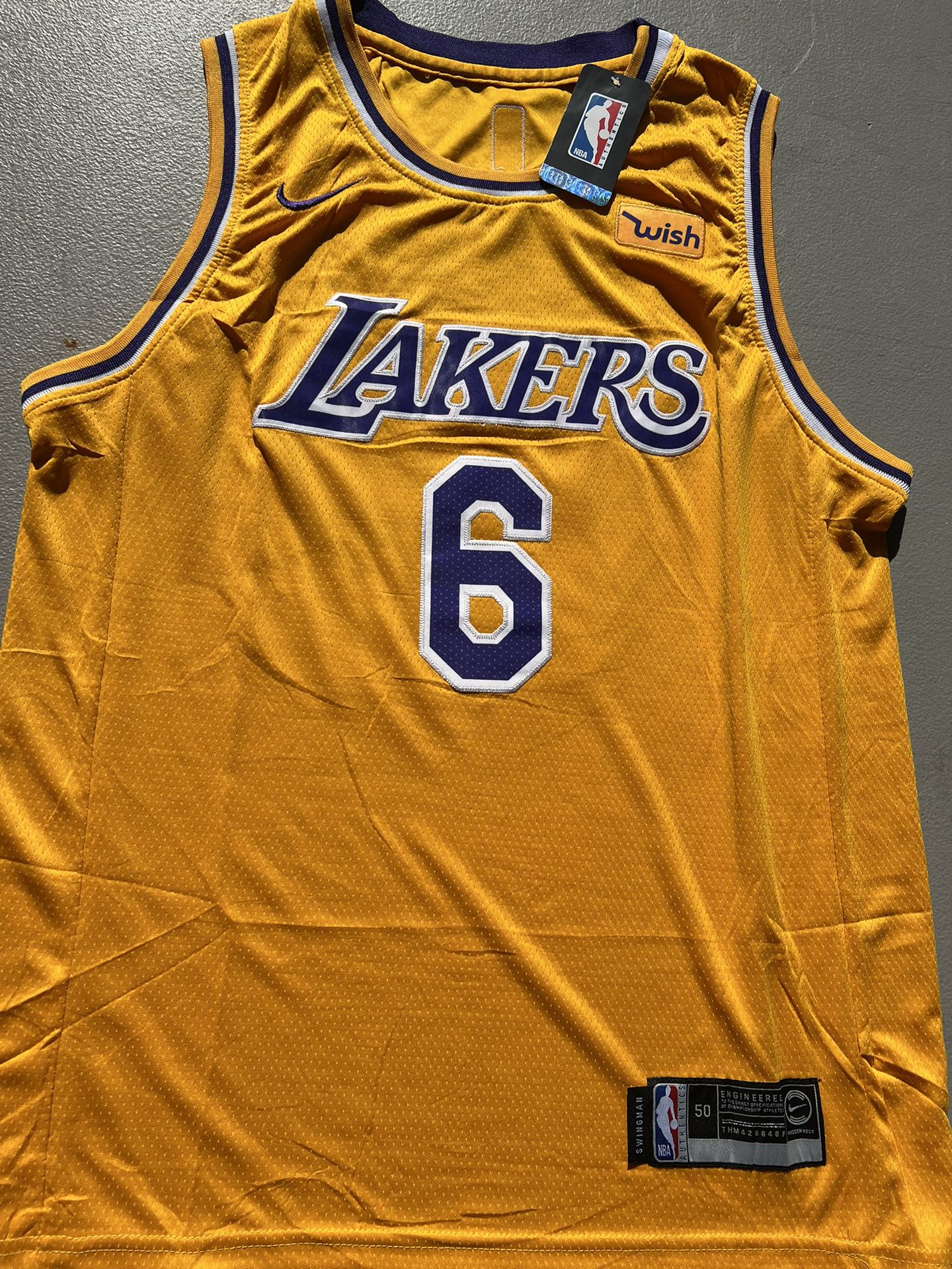 🤴 Lebron James Los Angeles Lakers Home Jersey